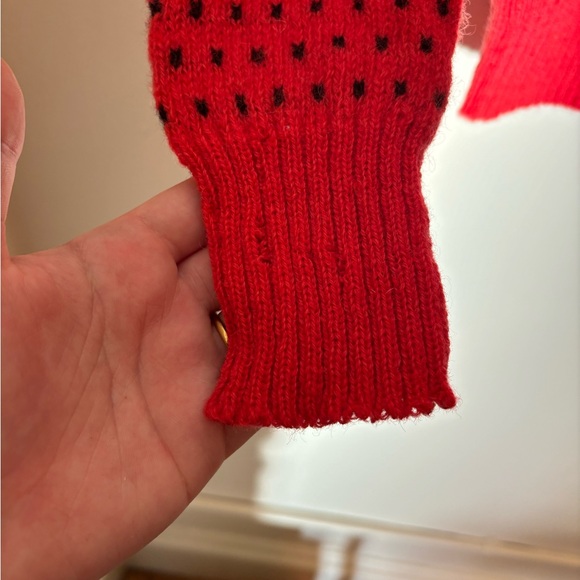 Vintage 1980s Wool Sweater with Sheep Pattern - Picture 4 of 7